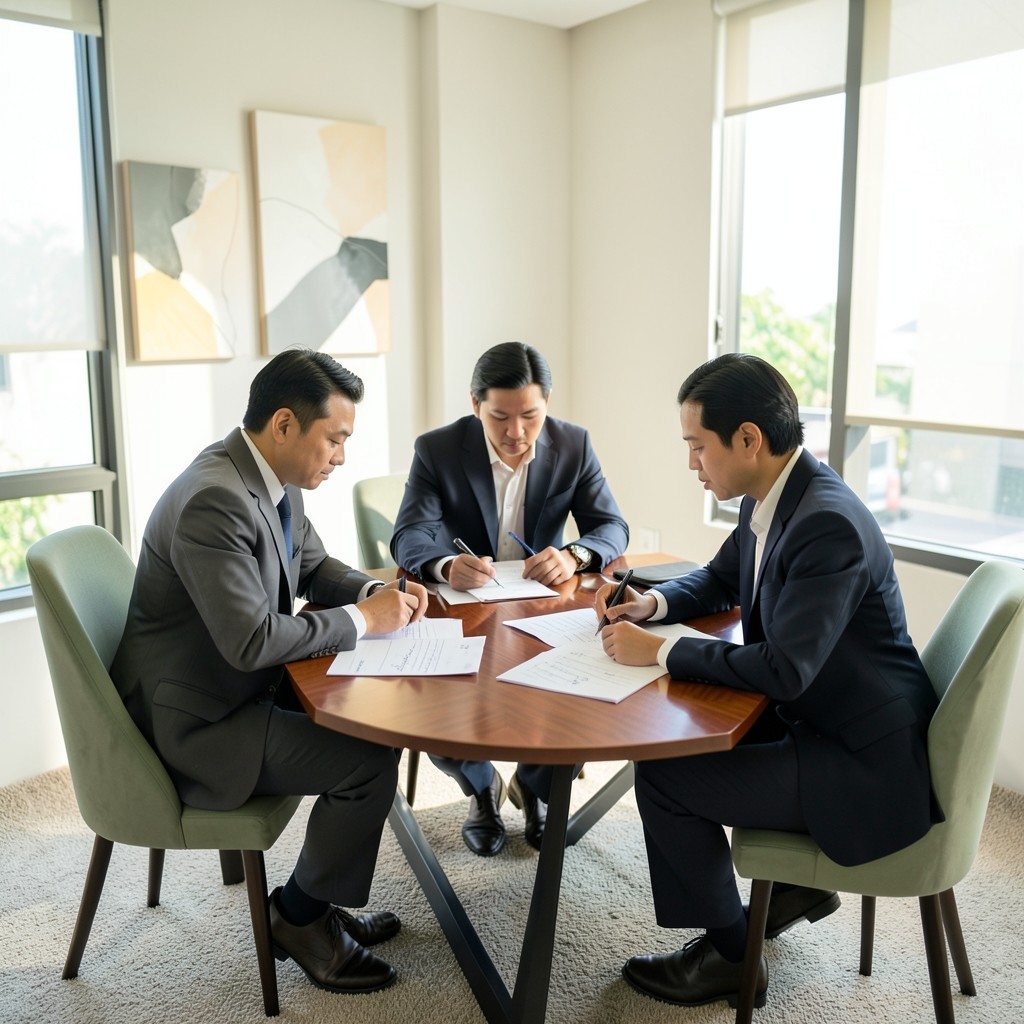 Operations meeting reviewing shipment exception notes and schedules
